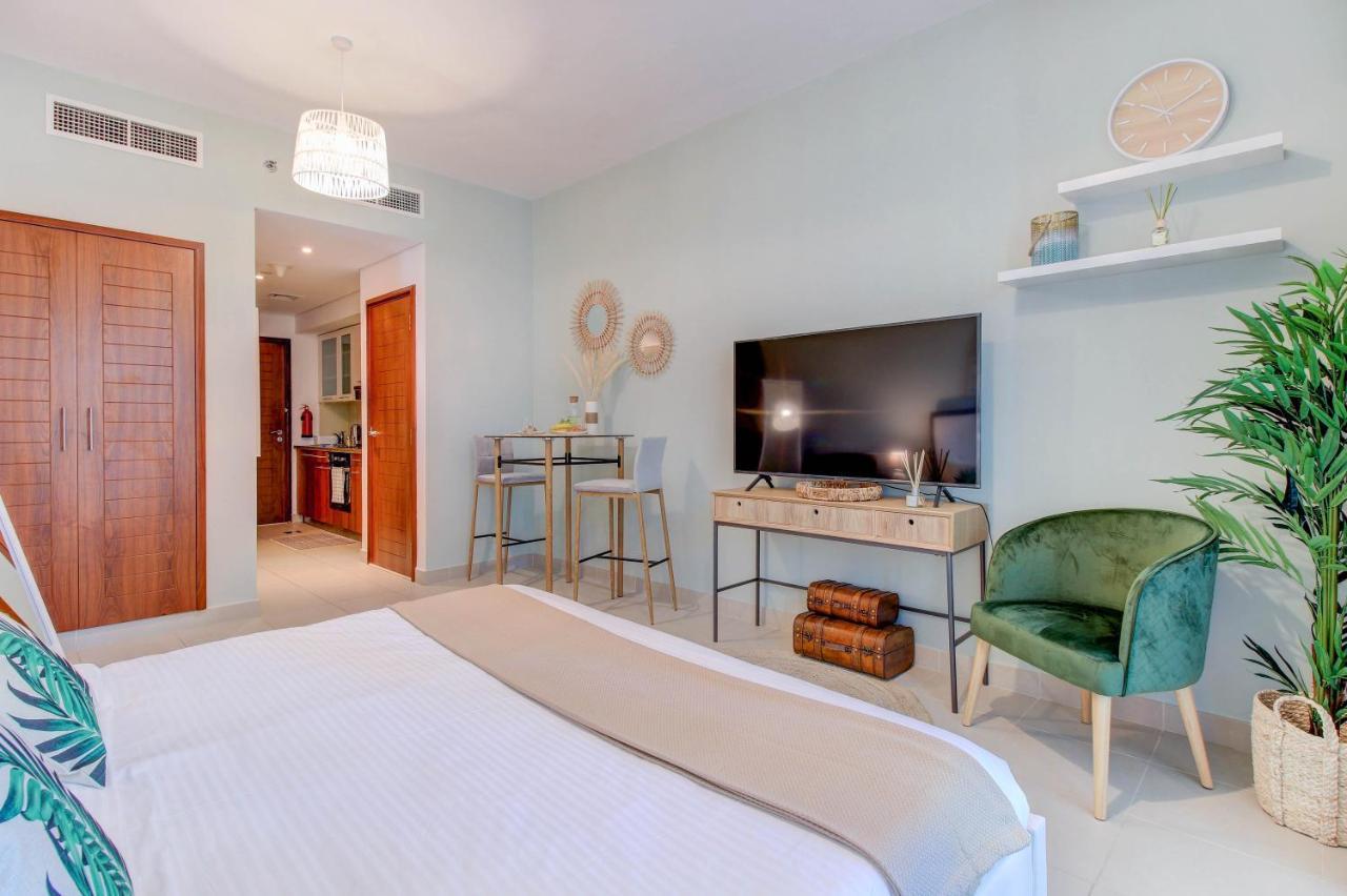 Durrani Homes - Luxurious Studio Near Dubai Mall With Pool View Kültér fotó