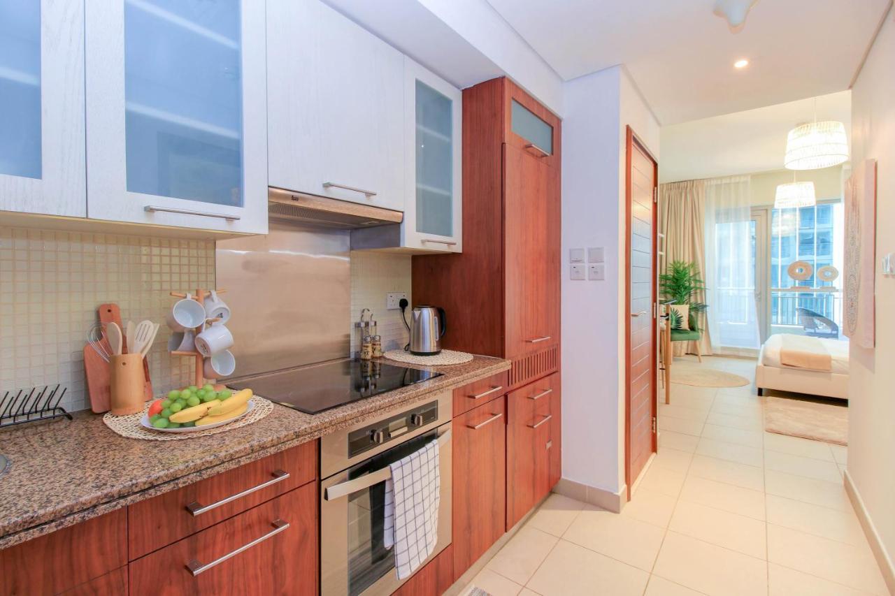 Durrani Homes - Luxurious Studio Near Dubai Mall With Pool View Kültér fotó